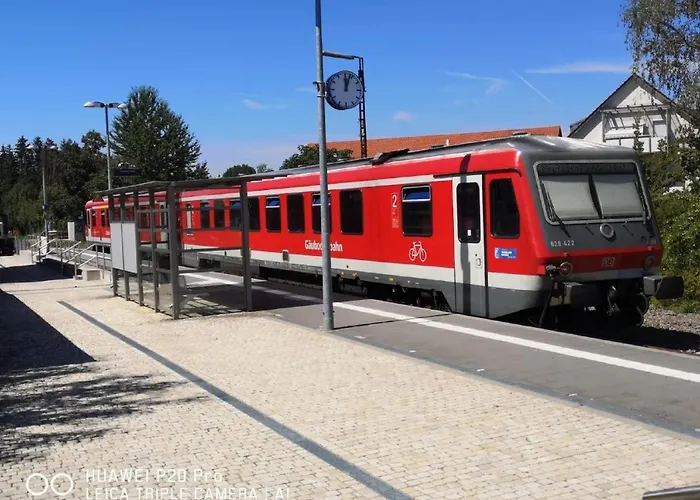 Lägenhet Uebernachten Im Nostalgischen Bahnwaggon Bogen
